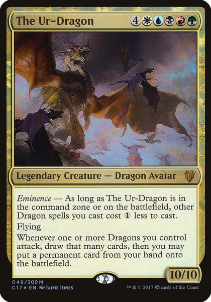 The Ur-Dragon (Commander 2017), Oversize Cards 48