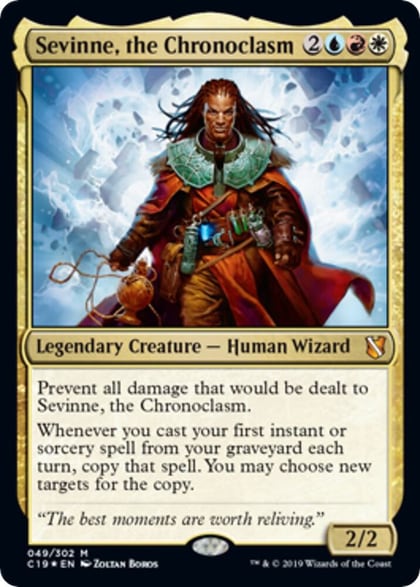 Sevinne, the Chronoclasm (Commander 2019), Oversize Cards 49