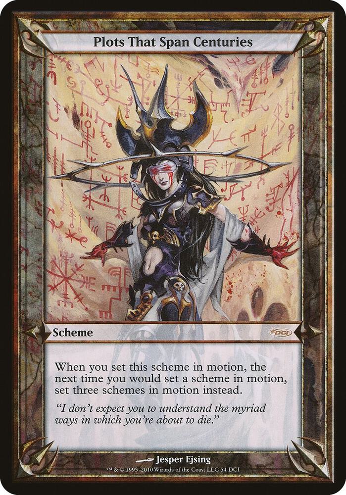 Plots That Span Centuries (Release Event Promo), Oversize Cards 54