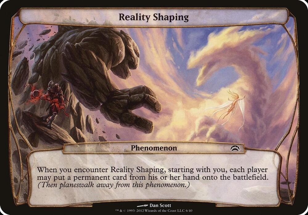 Reality Shaping (Planechase 2012), Oversize Cards 6