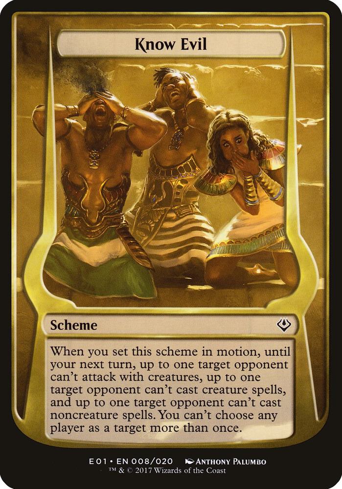 Know Evil (Archenemy: Nicol Bolas), Oversize Cards 8