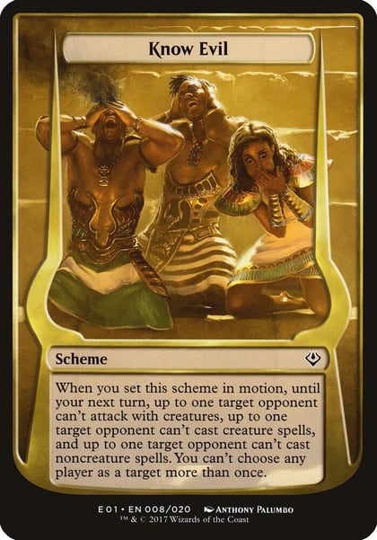 Know Evil (Archenemy: Nicol Bolas), Oversize Cards 8