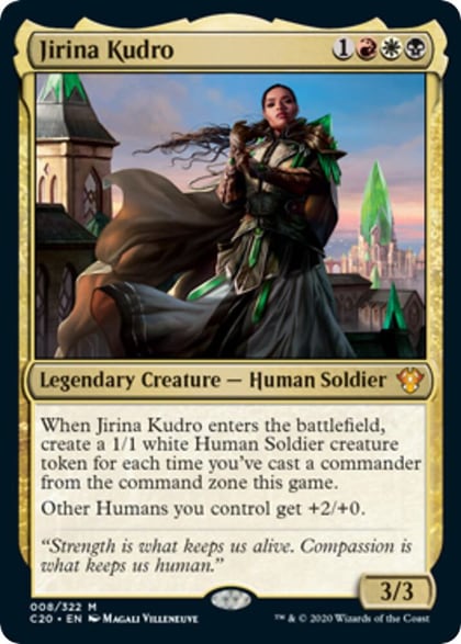 Jirina Kudro (Commander 2020), Oversize Cards 8