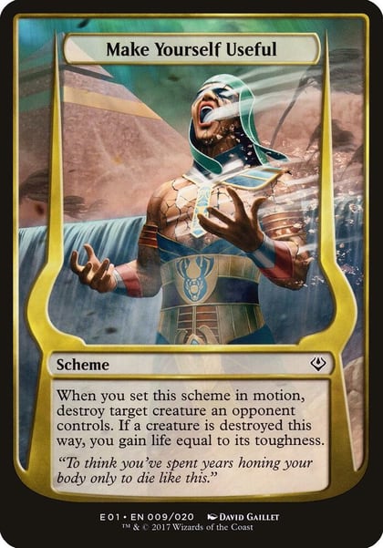 Make Yourself Useful (Archenemy: Nicol Bolas), Oversize Cards 9