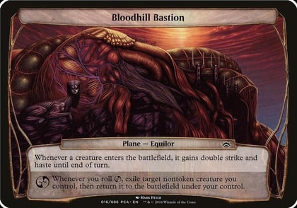 Bloodhill Bastion (Planechase Anthology), Oversize Cards #125576