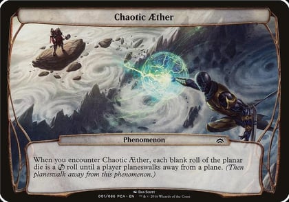 Chaotic Aether (Planechase Anthology), Oversize Cards #125577