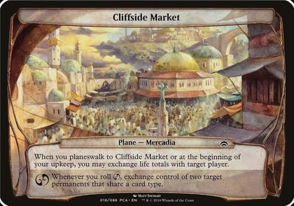 Cliffside Market (Planechase Anthology), Oversize Cards #125578