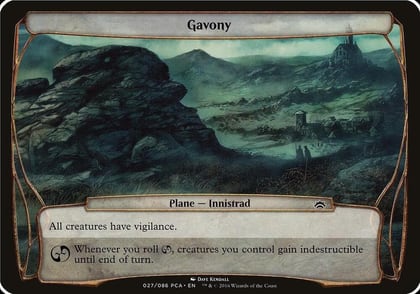 Gavony (Planechase Anthology), Oversize Cards #125586