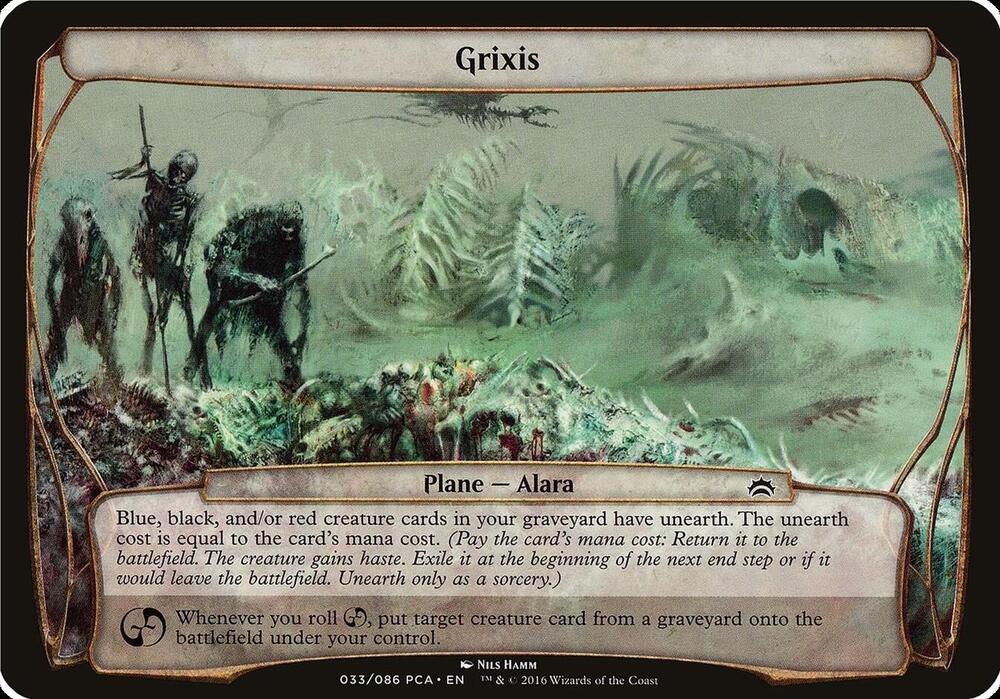 Grixis (Planechase Anthology), Oversize Cards #125591