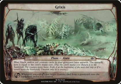 Grixis (Planechase Anthology), Oversize Cards #125591
