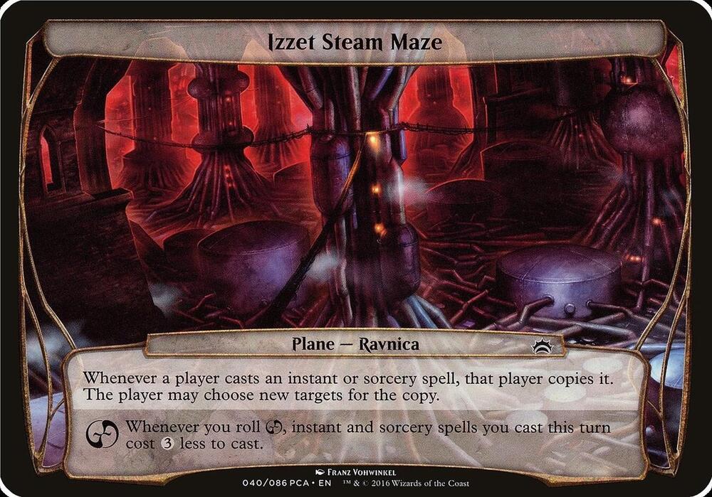 Izzet Steam Maze (Planechase Anthology), Oversize Cards #125596