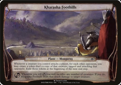 Kharasha Foothills (Planechase Anthology), Oversize Cards #125598
