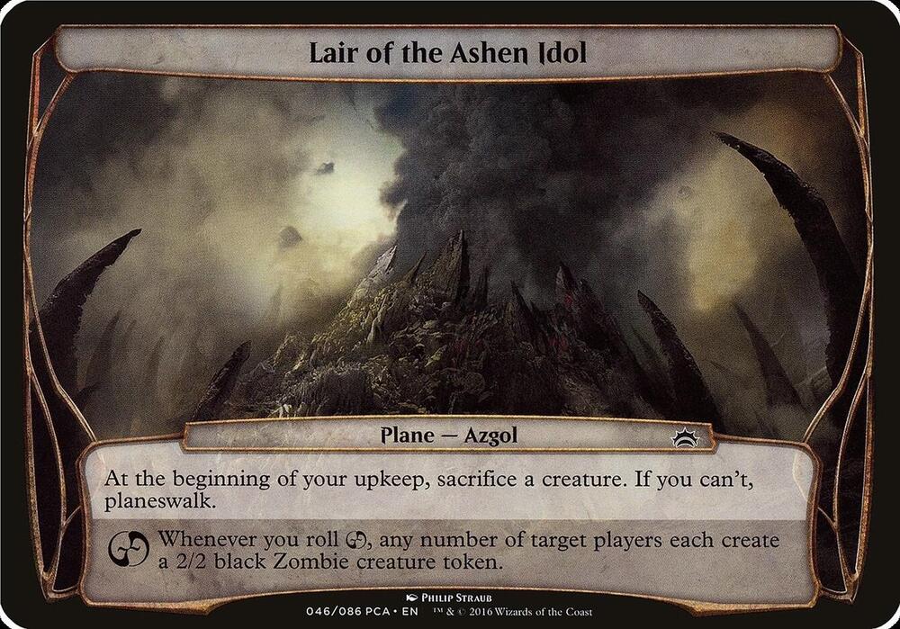 Lair of the Ashen Idol (Planechase Anthology), Oversize Cards #125601