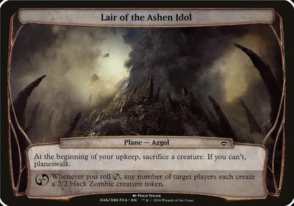 Lair of the Ashen Idol (Planechase Anthology), Oversize Cards #125601