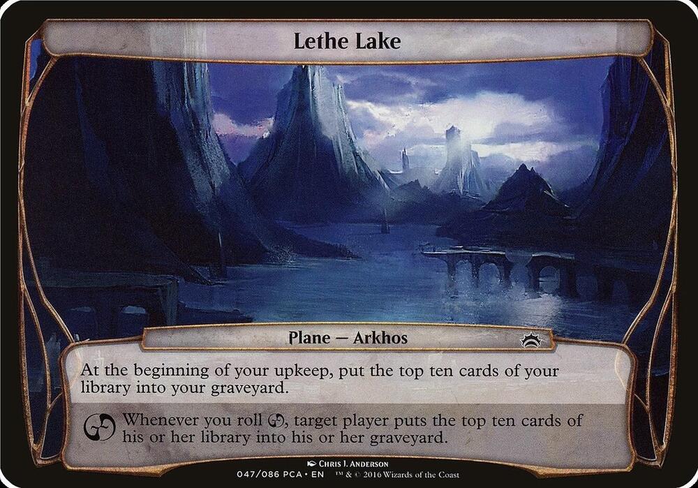 Lethe Lake (Planechase Anthology), Oversize Cards #125602