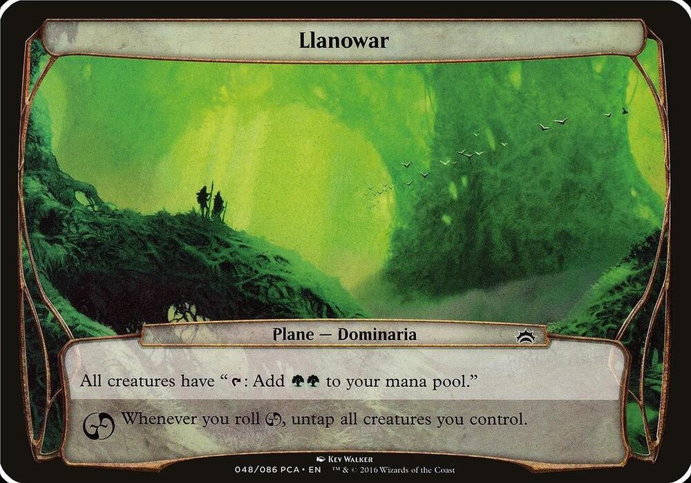 Llanowar (Planechase Anthology), Oversize Cards #125603