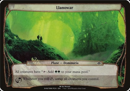Llanowar (Planechase Anthology), Oversize Cards #125603