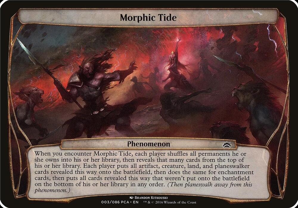 Morphic Tide (Planechase Anthology), Oversize Cards #125605