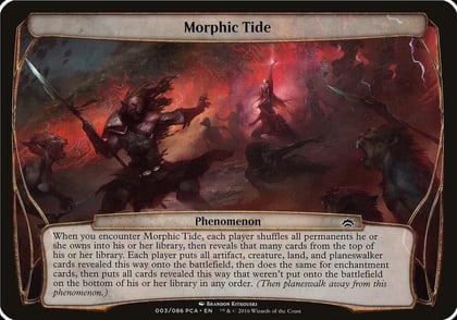 Morphic Tide (Planechase Anthology), Oversize Cards #125605