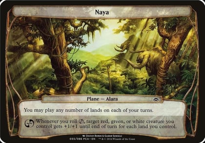 Naya (Planechase Anthology), Oversize Cards #125610