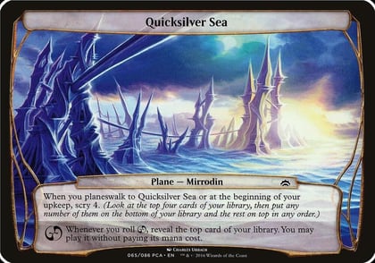 Quicksilver Sea (Planechase Anthology), Oversize Cards #125621