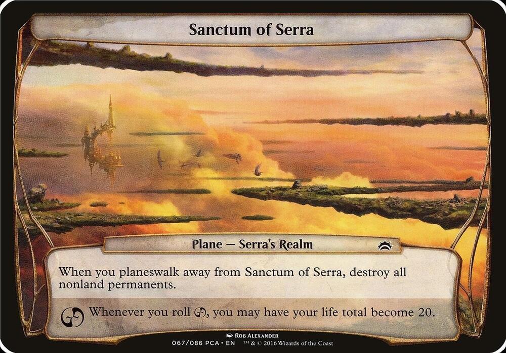 Sanctum of Serra (Planechase Anthology), Oversize Cards #125624