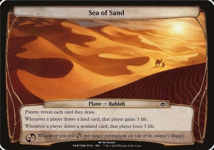 Sea of Sand (Planechase Anthology), Oversize Cards #125625