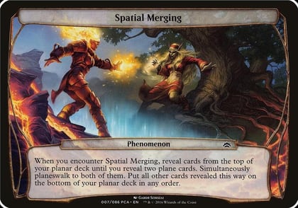 Spatial Merging (Planechase Anthology), Oversize Cards #125630
