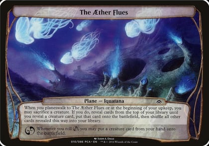 The Aether Flues (Planechase Anthology), Oversize Cards #125636