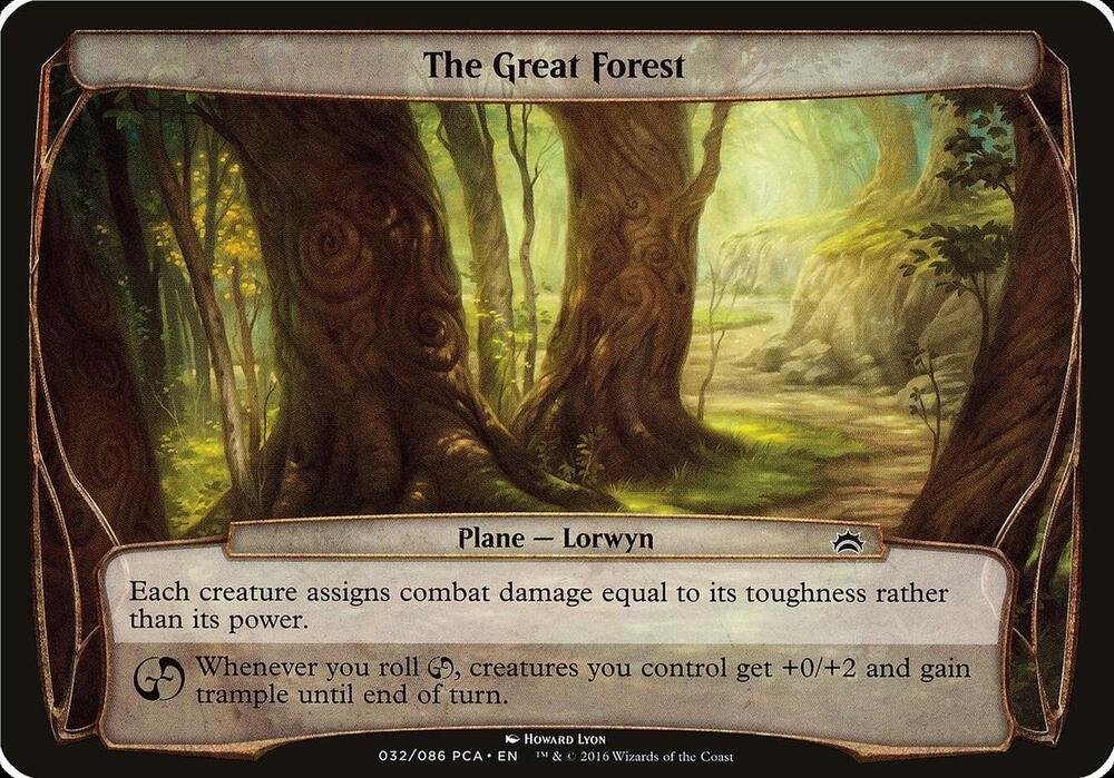 The Great Forest (Planechase Anthology), Oversize Cards #125640