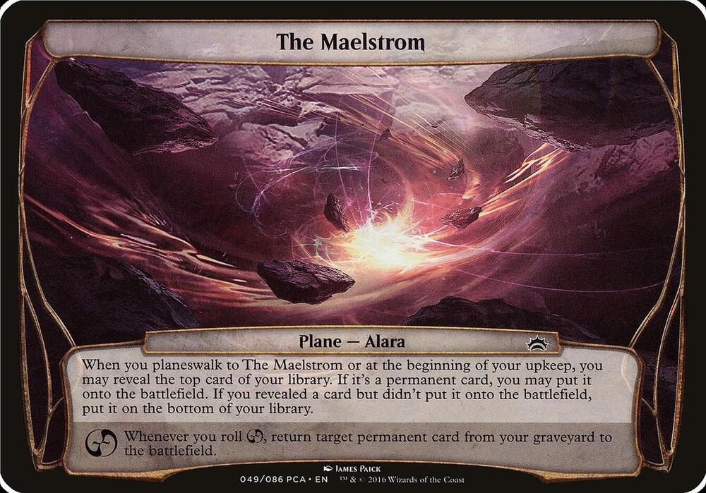 The Maelstrom (Planechase Anthology), Oversize Cards #125642