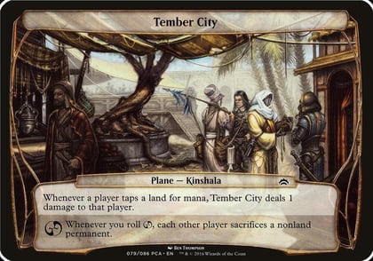 Tember City (Planechase Anthology), Oversize Cards #125654