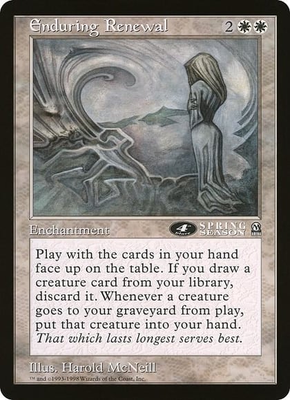 Enduring Renewal (4th Place) (Arena League), Oversize Cards #211431
