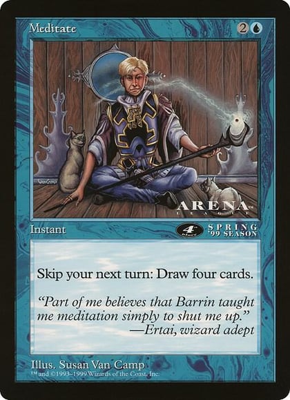 Meditate (4th Place) (Arena League), Oversize Cards #211440
