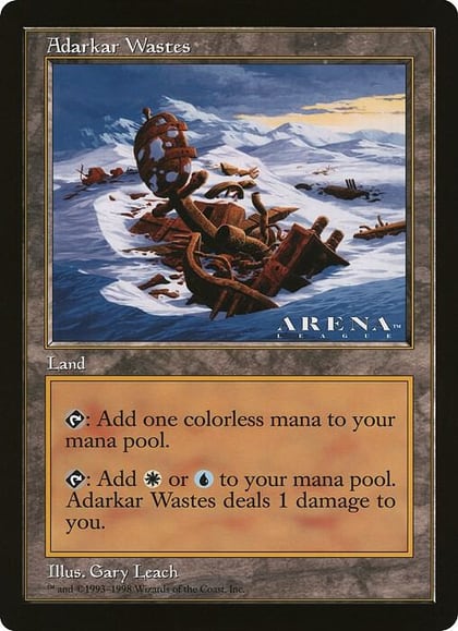 Adarkar Wastes (Arena League), Oversize Cards #21472