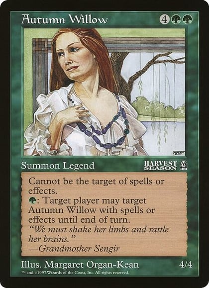 Autumn Willow (Arena League), Oversize Cards #21475
