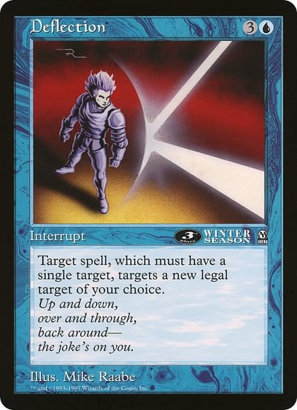 Deflection (3rd Place) (Arena League), Oversize Cards #21488
