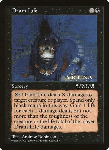 Drain Life (Arena League), Oversize Cards #21491