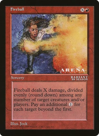 Fireball (Arena League), Oversize Cards #21496
