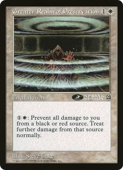 Greater Realm of Preservation (2nd Place) (Arena League), Oversize Cards #21499