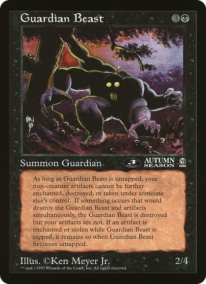 Guardian Beast (3rd Place) (Arena League), Oversize Cards #21500