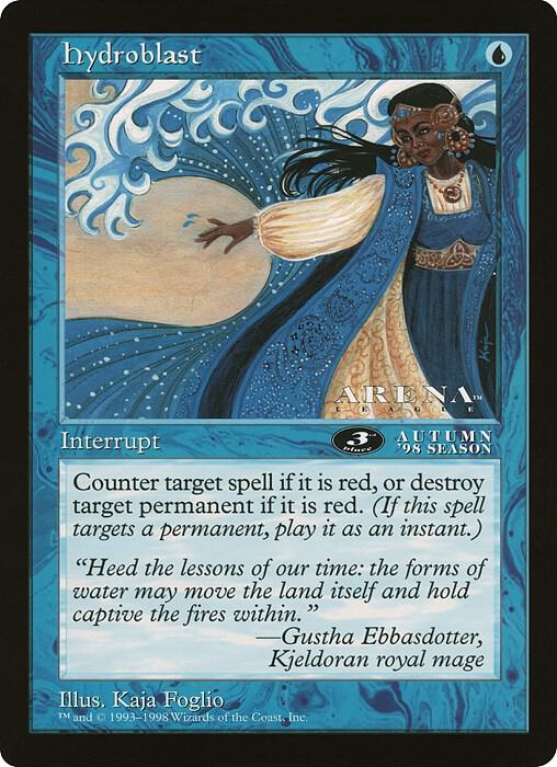 Hydroblast (3rd Place) (Arena League), Oversize Cards #21503