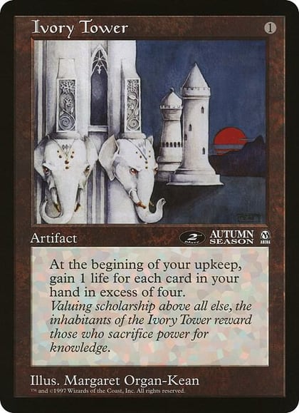 Ivory Tower (2nd Place) (Arena League), Oversize Cards #21510
