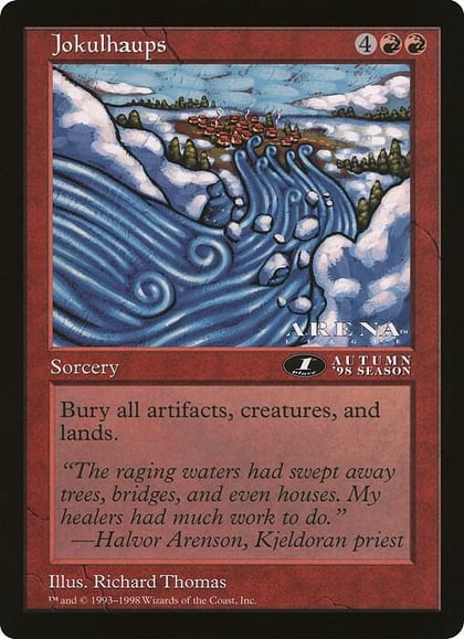 Jokulhaups (1st Place) (Arena League), Oversize Cards #21512