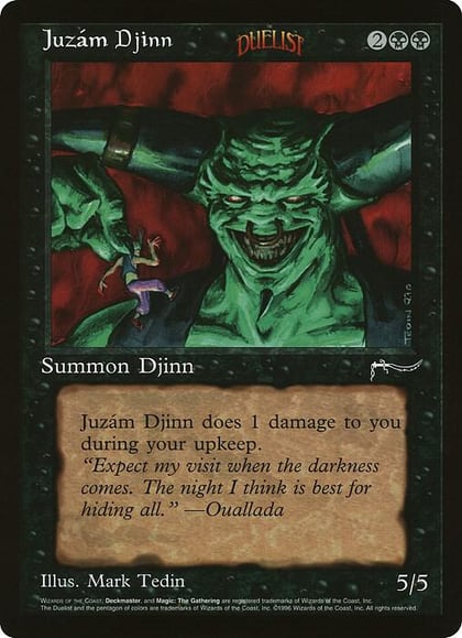 Juzam Djinn (Arena League), Oversize Cards #21513