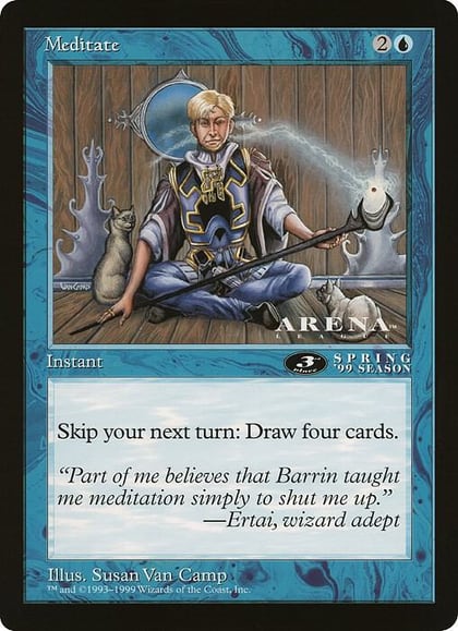 Meditate (3rd Place) (Arena League), Oversize Cards #21517