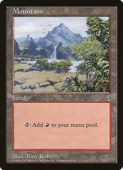 Mountain (Arena League), Oversize Cards #21520