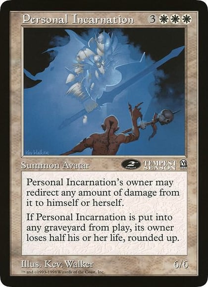 Personal Incarnation (2nd Place) (Arena League), Oversize Cards #21525