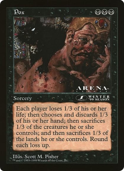 Pox (1st Place) (Arena League), Oversize Cards #21527