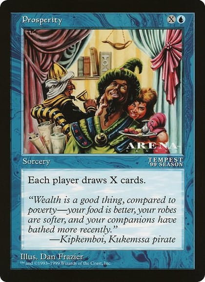 Prosperity (Arena League), Oversize Cards #21528